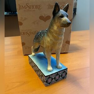 Jim Shore “Schultz” the German shepherd dog.